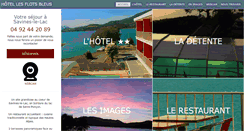 Desktop Screenshot of les-flots-bleus.fr